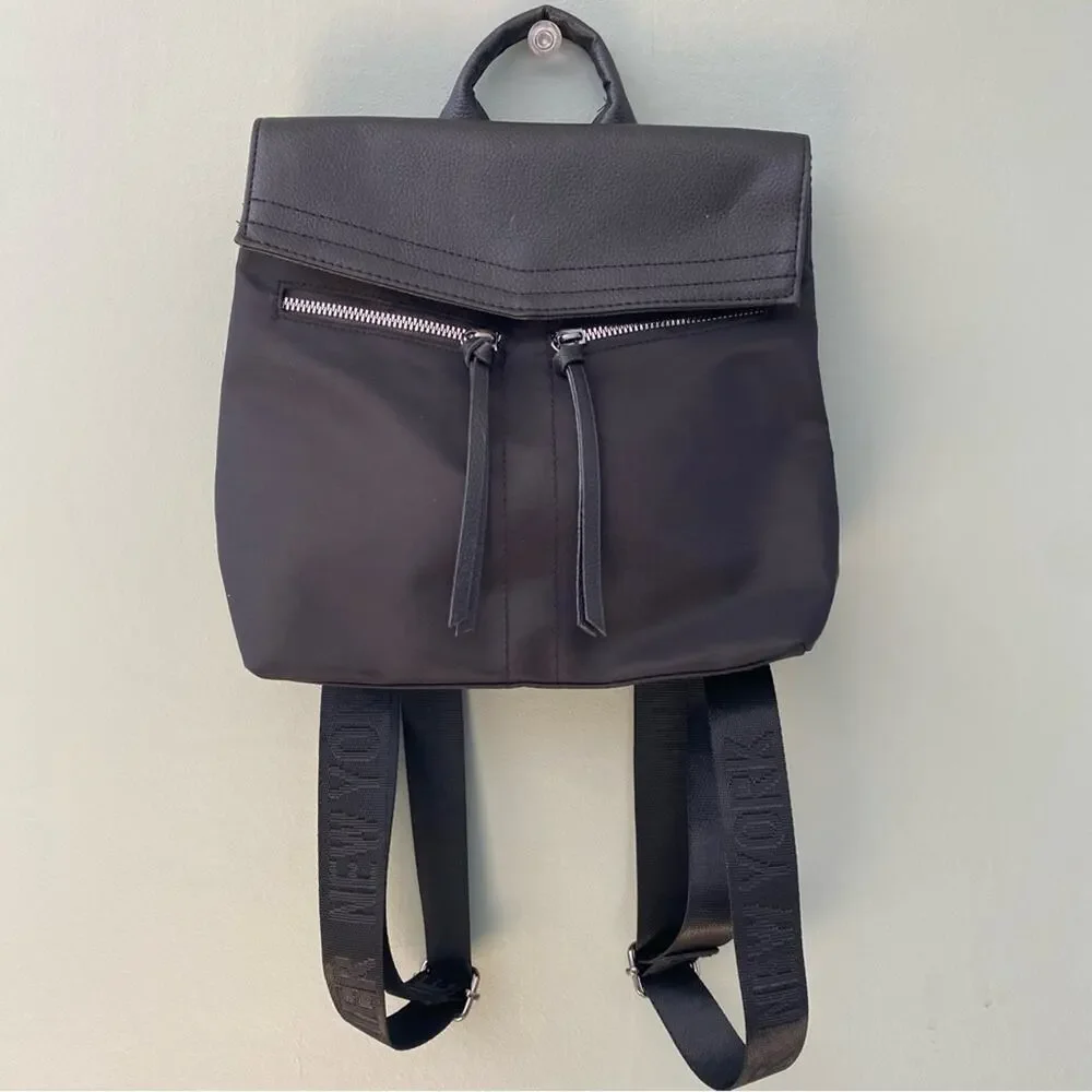 Botkier Faux Leather Logo Strap Mini Backpack